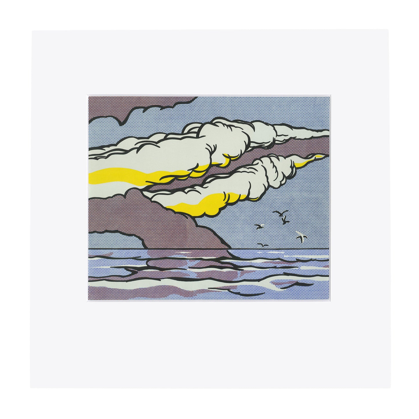 Lichtenstein Gullscape Print