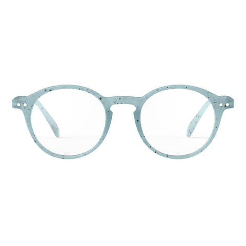 Washed Denim Reading Glasses Style D