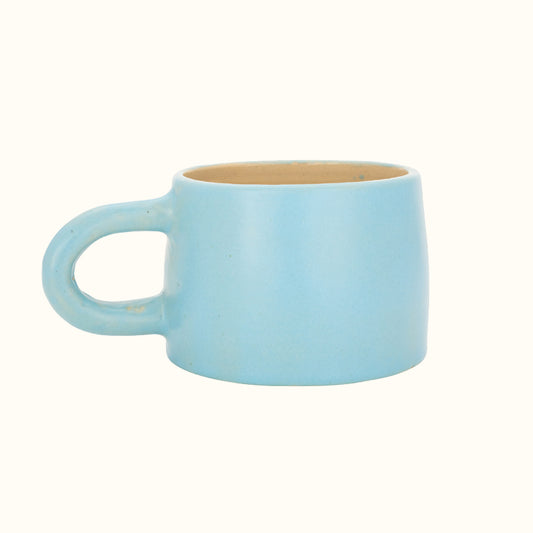 Slab Ceramics Mug Baby Blue