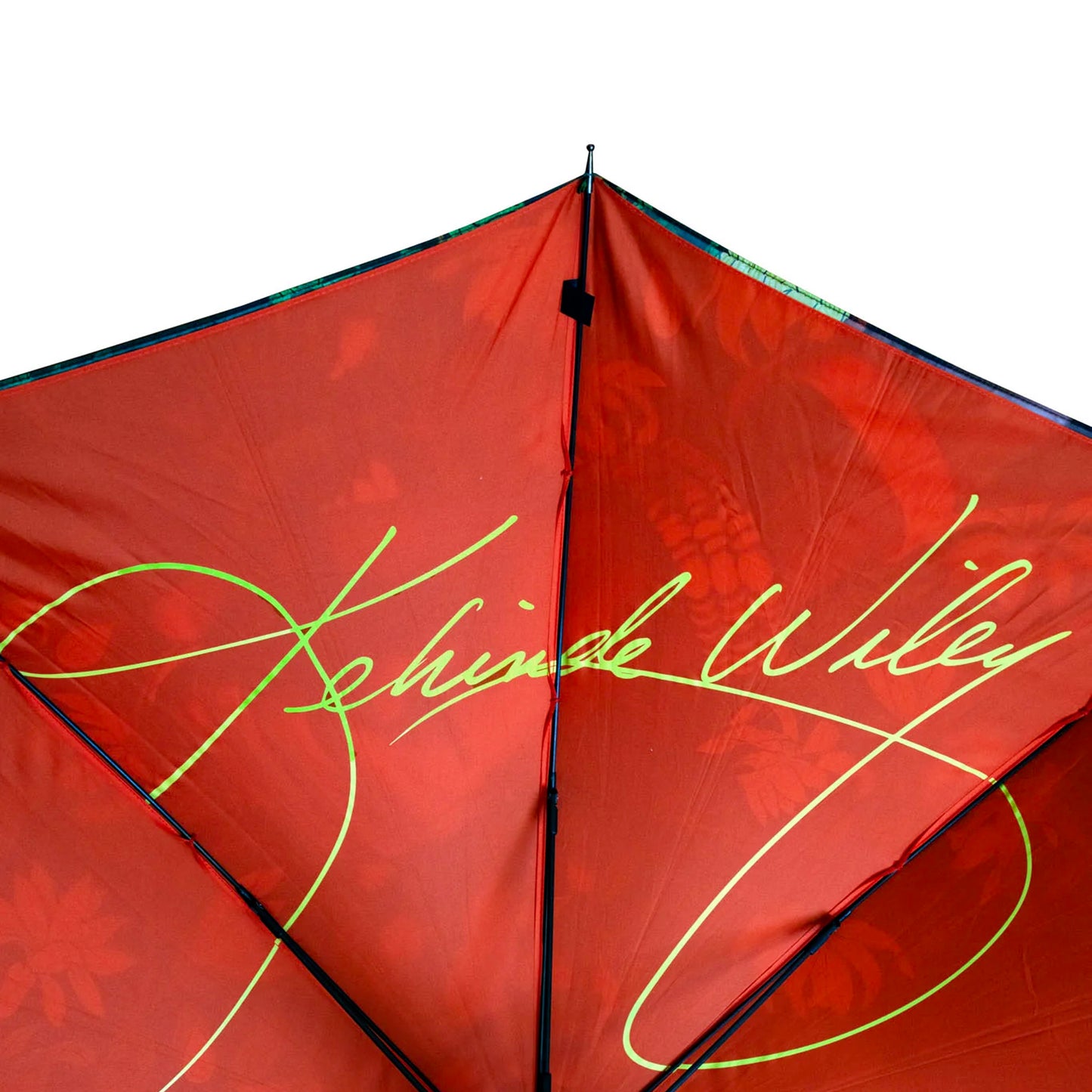 Kehinde Wiley Green Leaf Umbrella