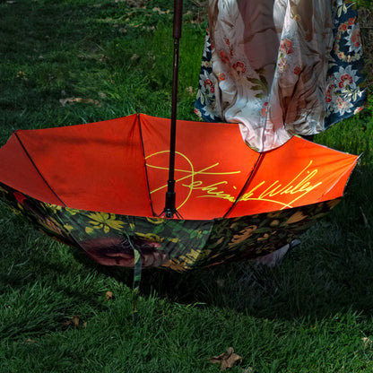 Kehinde Wiley Green Leaf Umbrella