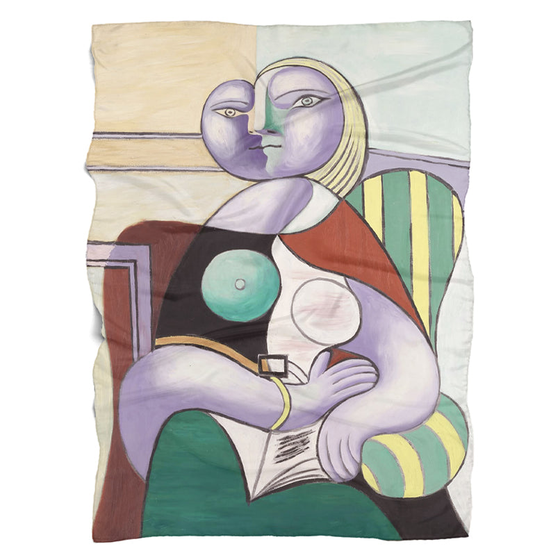 Picasso La Lecture Silk Scarf