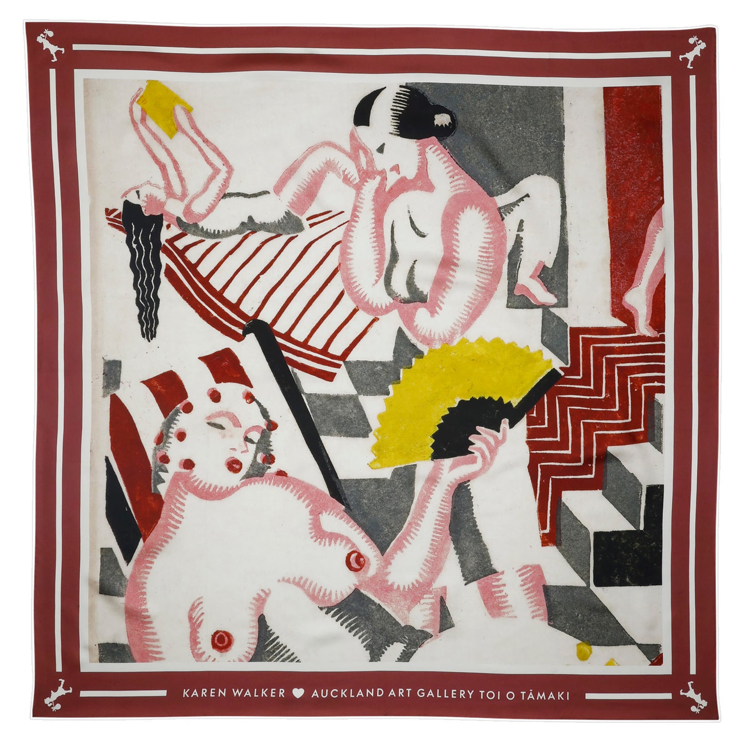 Karen Walker X Eileen Mayo Turkish Bath Scarf