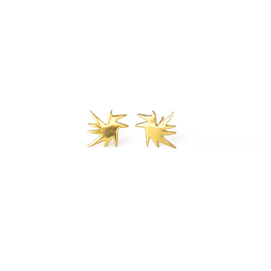 Gold Star Earrings