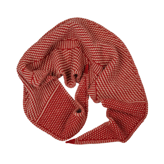 Knit Shepherd Taranaki Neckerchief Pōhutukawa Merino