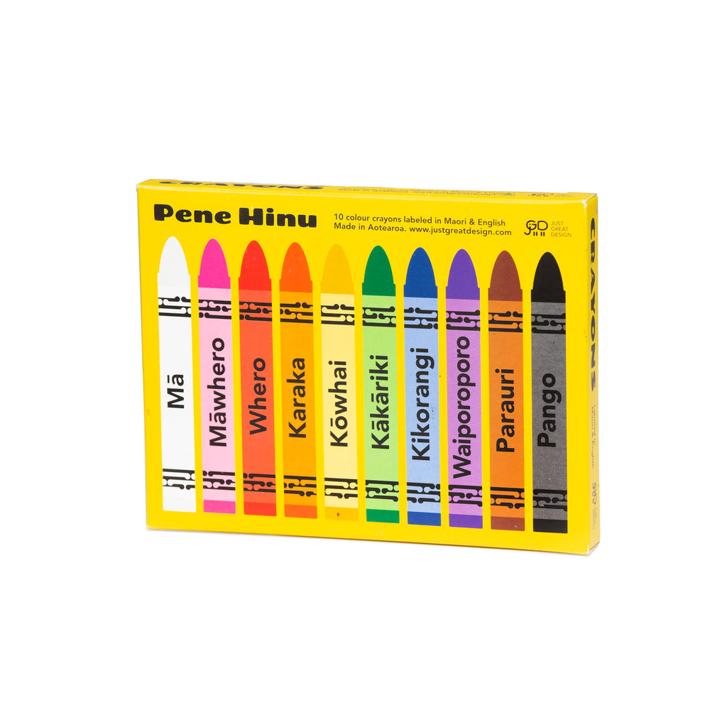 Te Reo Māori Crayons