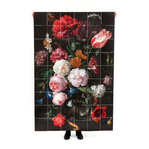 Still Life with Flowers Wall Hanging