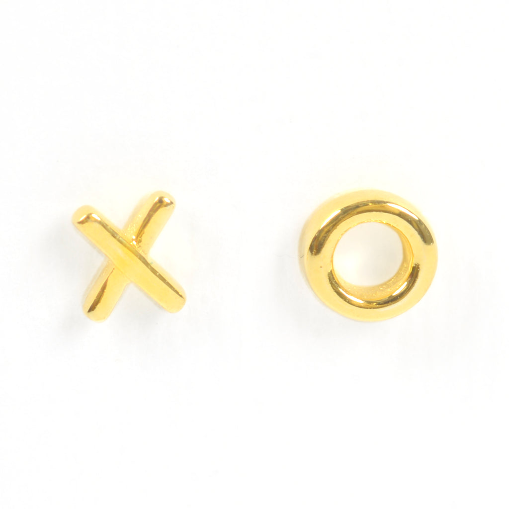Gold Ex Oh Studs