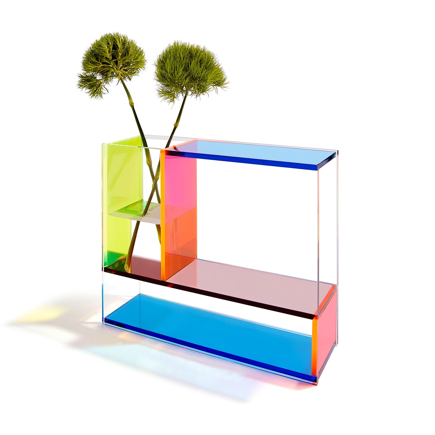 MoMA Neon Mondrian Vase