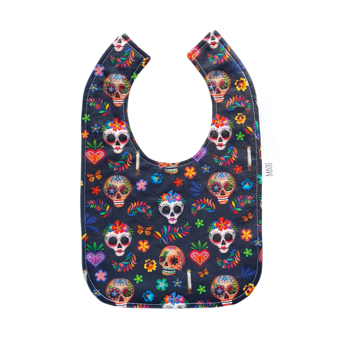 Calaveras Baby Bib