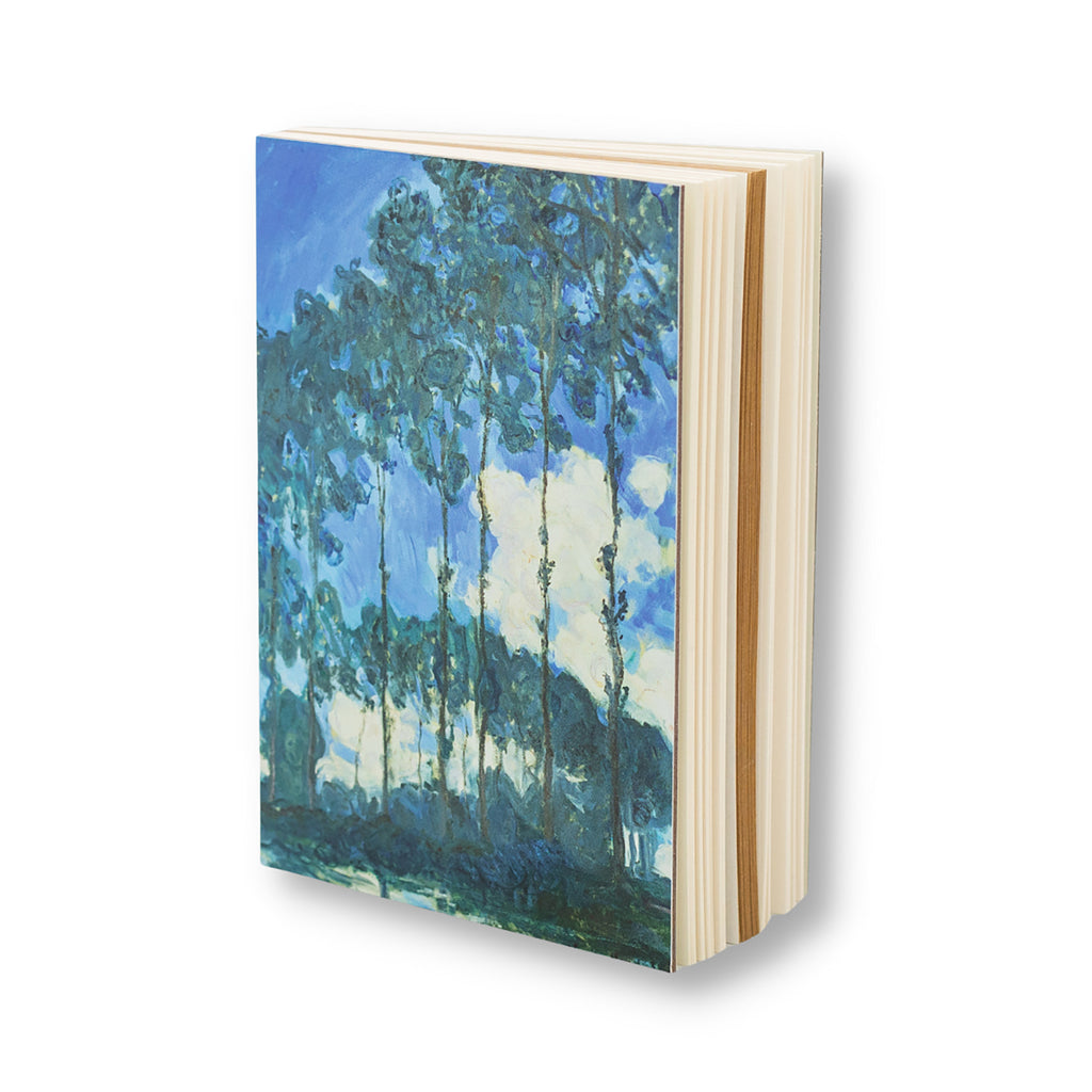 Monet Poplars Notebook