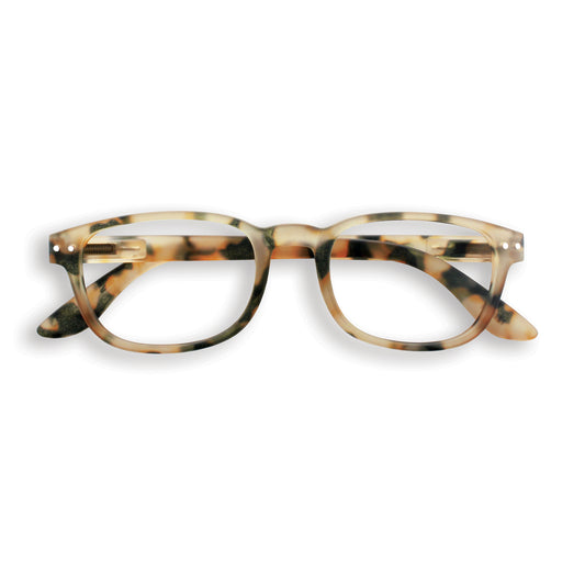 Light Tortoise Reading Glasses Style B