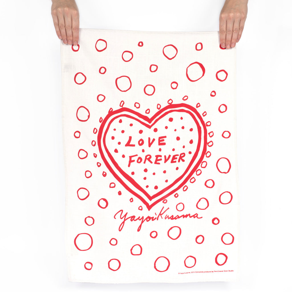 Love Forever Tea Towel