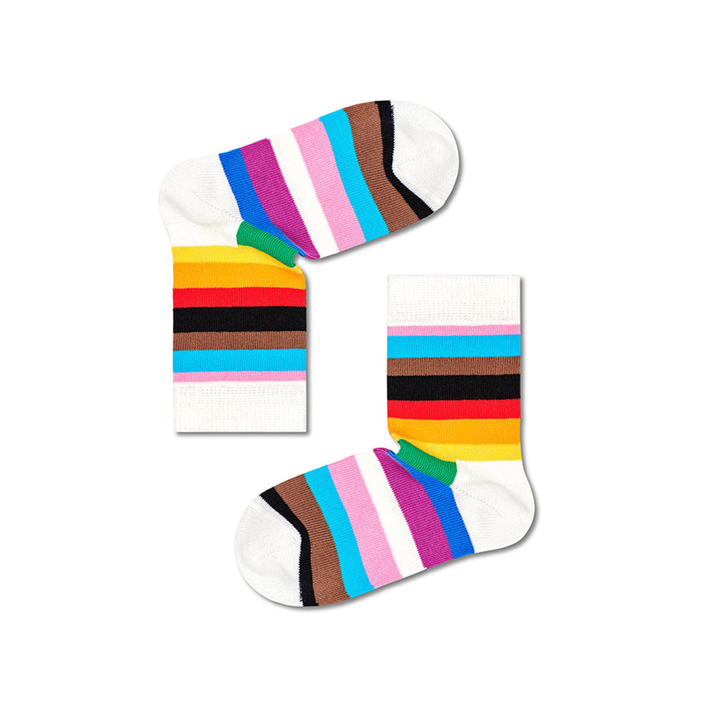 Kids Pride Stripe Happy Socks